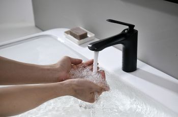 Смеситель для раковины Orans K-1098 1098k00 Черный — фото 5, Смесители для раковины