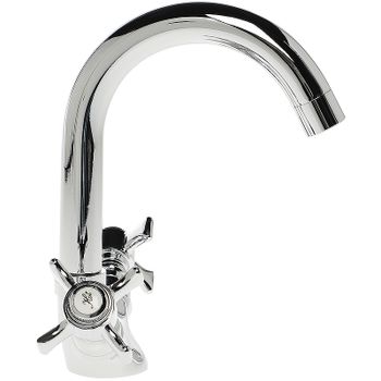 Смеситель для раковины Agger Retro-X A1701100 Хром — фото 3, Смесители для раковины