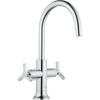 Смеситель для раковины Kludi Nova Fonte 201180539 Хром — фото 1, Смесители для раковины