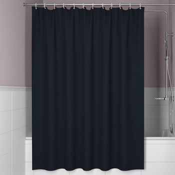 Штора для ванны Iddis Basic 180х200 B69P218i11 Синяя — фото 1, Шторы для ванной