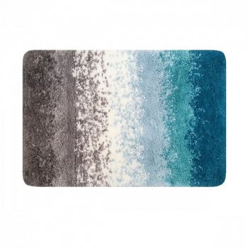 Коврик для ванной комнаты Iddis Decor D01M580i12 500x800 Коричневый / Синий — фото 1, Коврики для ванной комнаты