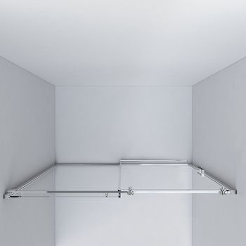 Душевая дверь Vincea Como 120 VPS-1C120CGB профиль Черный стекло тонированное — фото 4, Раздвижные душевые двери