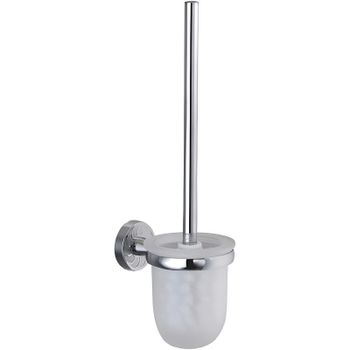 Ершик для унитаза WasserKRAFT Isen K-4027 Хром — фото 1, Ершики для унитаза