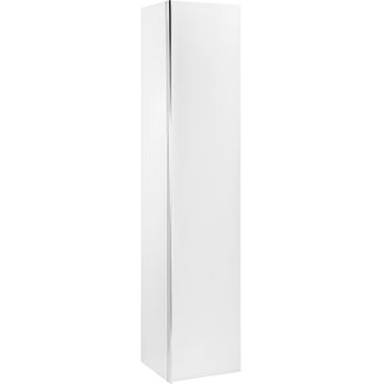 Шкаф пенал Veedi Novel 35 NVL000P подвесной Белый — фото 1, Пеналы для ванной комнаты