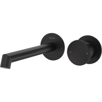 Смеситель для раковины Teska Arte E5508 Черный матовый — фото 1, Смесители для раковины