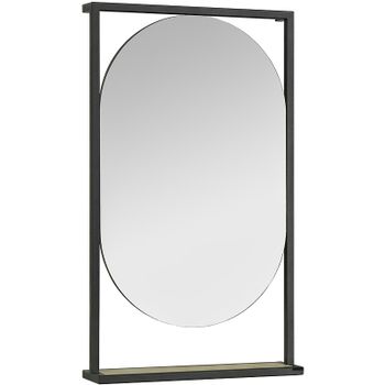 Зеркало Aquaton Лофт Фабрик 50 1A242502LTDU0 Дуб эндгрейн — фото 1, Зеркала в ванную комнату