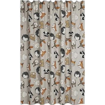 Штора для ванны Iddis Decor 180х200 BA02P18i11 Серая — фото 1, Шторы для ванной