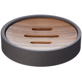 Мыльница Ridder Roller 2105307 Серая — фото 1, Мыльницы