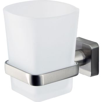 Стакан для зубных щеток WasserKRAFT Rhin K-8728 Хром — фото 1, Стаканы для зубных щеток