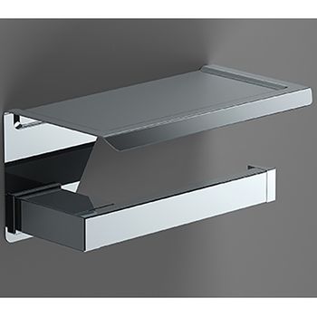 Держатель туалетной бумаги Sonia S-Cube 173938 Хром — фото 1, Держатели туалетной бумаги