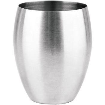 Стакан для зубных щеток WasserKRAFT Ruwer K-6728 Нержавеющая сталь — фото 1, Стаканы для зубных щеток