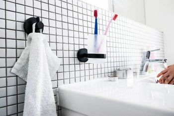 Стакан для зубных щеток Bemeta Dark 104110010 Черный — фото 3, Стаканы для зубных щеток