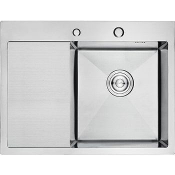 Кухонная мойка Aflorn Premium 58 AF95848-R Сатин — фото 1, Кухонные мойки