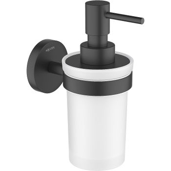 Дозатор для жидкого мыла Aquatek Европа AQ4105MB Черный матовый — фото 1, Дозаторы