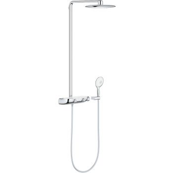 Душевая система Grohe SmartControl 26361000 с термостатом Хром — фото 1, Душевые стойки