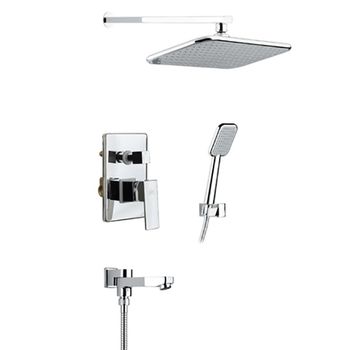 Душевая система Timo Selene SX-3069/00SM 1013 Хром — фото 1, Встраиваемые душевые комплекты