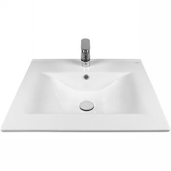 Тумба с раковиной Bond Wave 60 T01600-S05W подвесная Белая глянцевая — фото 10, Тумбы с раковиной