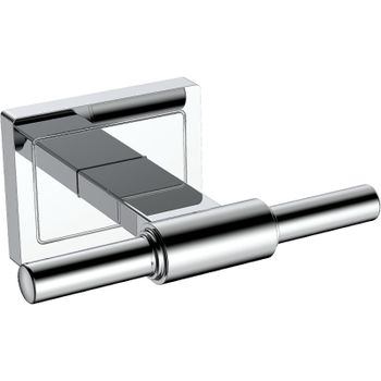 Двойной крючок CeramaLux Gamma 12301A Хром — фото 1, Крючки для полотенец