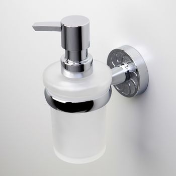 Дозатор для жидкого мыла WasserKRAFT Isen K-4099 Хром — фото 2, Дозаторы