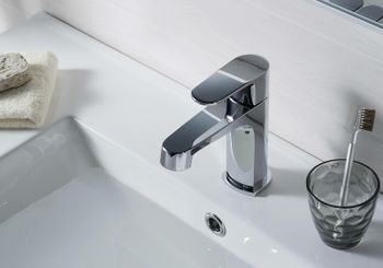 Комплект смесителей Aquatek Оберон AQ1231CR Хром — фото 5, Готовые комплекты для ванной комнаты
