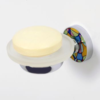 Мыльница WasserKRAFT Diemel K-2229 Хром — фото 2, Мыльницы