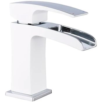 Смеситель для раковины Gappo G07 G1007-30 Белый Хром — фото 1, Смесители для раковины