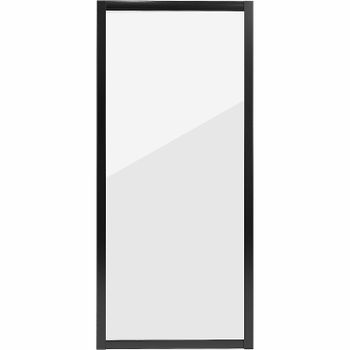 Душевая стенка Niagara Nova 90 NG-A90B профиль Черный стекло прозрачное — фото 1, Боковые стенки