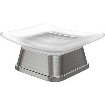 Мыльница WasserKRAFT Amper K-5429N Никель — фото 1, Мыльницы