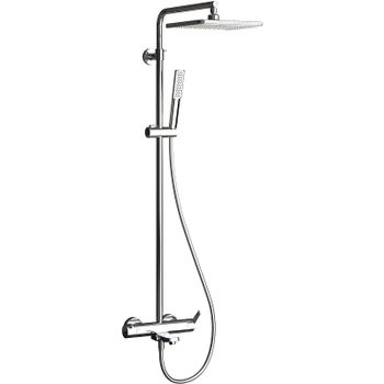 Душевая система Teska Galaxy DK3301C Хром — фото 1, Душевые стойки