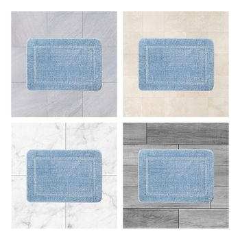 Коврик для ванной комнаты Iddis Promo 65х45 PSQS04Mi12 Голубой — фото 9, Коврики для ванной комнаты