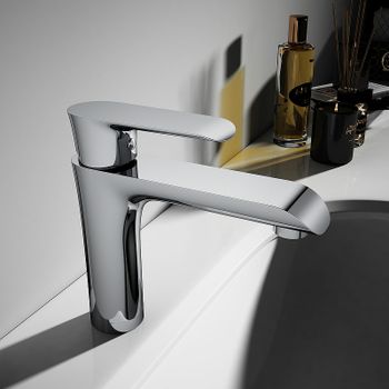 Смеситель для раковины Vincea Esse VBF-1E1CH Хром — фото 8, Смесители для раковины