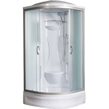 Душевая кабина River Rein 90x90 МТ 10000001307 с поддоном — фото 1, Душевые кабины