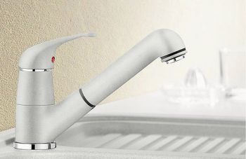 Смеситель для кухни Blanco Daras-S 524193 Белый — фото 2, Смесители для кухни