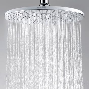 Душевая система WasserKRAFT A188.067.058.WM Thermo с термостатом Белый матовый — фото 10, Душевые стойки