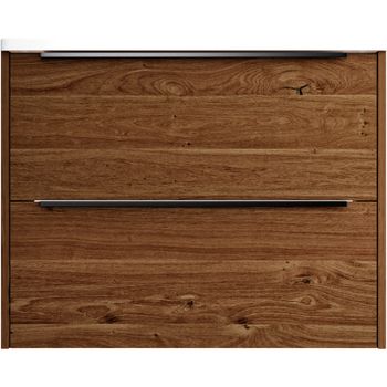 Тумба под раковину WellWant Rovero 80 WWTRN0821EB подвесная Дуб — фото 1, Тумбы под раковину