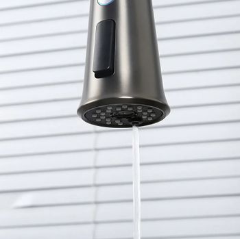 Смеситель для кухни Gappo G4398-69 Оружейная сталь — фото 12, Смесители для кухни