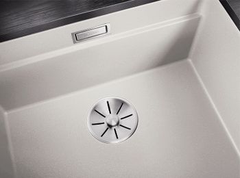 Кухонная мойка Blanco Etagon 500-U Silgranit 522231 Белая — фото 3, Кухонные мойки