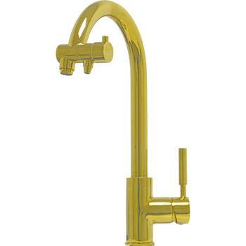 Смеситель для кухни Seaman Barcelone SSL-5226-SP Золото — фото 1, Смесители для кухни