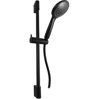 Душевой гарнитур Rav Slezak SK0007CMAT Черный матовый — фото 1, Душевые гарнитуры