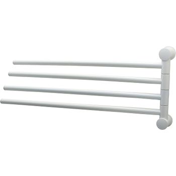 Полотенцедержатель WasserKRAFT K-1034W поворотный Белый — фото 1, Полотенцедержатели