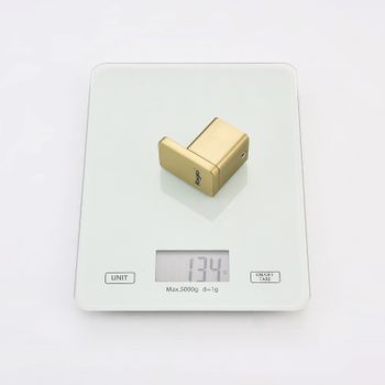 Крючок Raglo R301.05.03 Золото матовое — фото 8, Крючки для полотенец