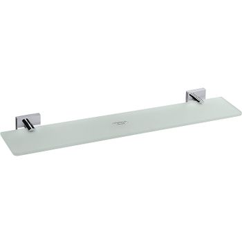 Стеклянная полка Bemeta Beta 132102042 Хром — фото 1, Полки для ванной и душа