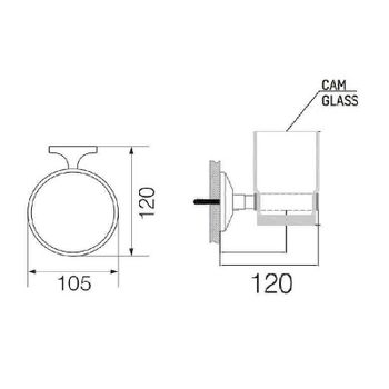 Стакан для зубных щеток Creavit Ducky BR20204Y Желтый — фото 6, Стаканы для зубных щеток
