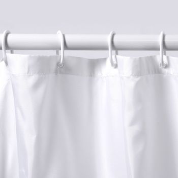 Штора для ванны WasserKRAFT Main 180x200 SC-47101 Белая — фото 4, Шторы для ванной