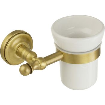 Стакан для зубных щеток Migliore Mirella 17156 Бронза — фото 1, Стаканы для зубных щеток