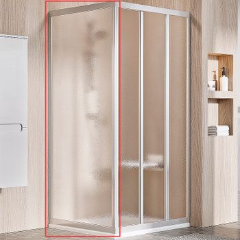 Душевая стенка Ravak Supernova APSS-80 94040UR2ZG профиль Сатин стекло Grape — фото 1, Боковые стенки