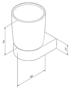 Товар: Стакан для зубных щеток AM.PM Sensation A3034300 Хром - фото 8 Стакан для зубных щеток AM.PM Sensation A3034300 Хром — фото 8, Стаканы для зубных щеток