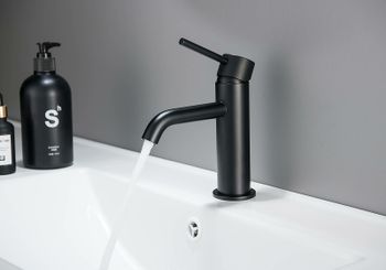 Комплект смесителей Aquatek Европа AQ1331MB Черный матовый — фото 6, Готовые комплекты для ванной комнаты