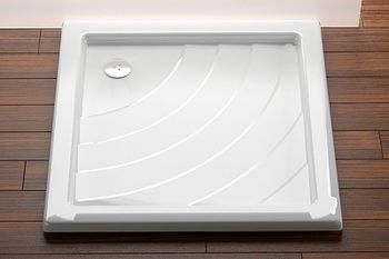 Акриловый поддон для душа Ravak Angela 80х80 LA A014401220 Белый — фото 2, Акриловые душевые поддоны