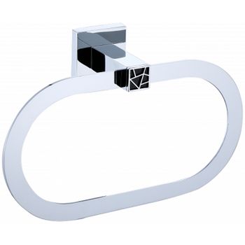 Кольцо для полотенец CeramaLux Venezia 88606-1 Хром — фото 1, Полотенцедержатели